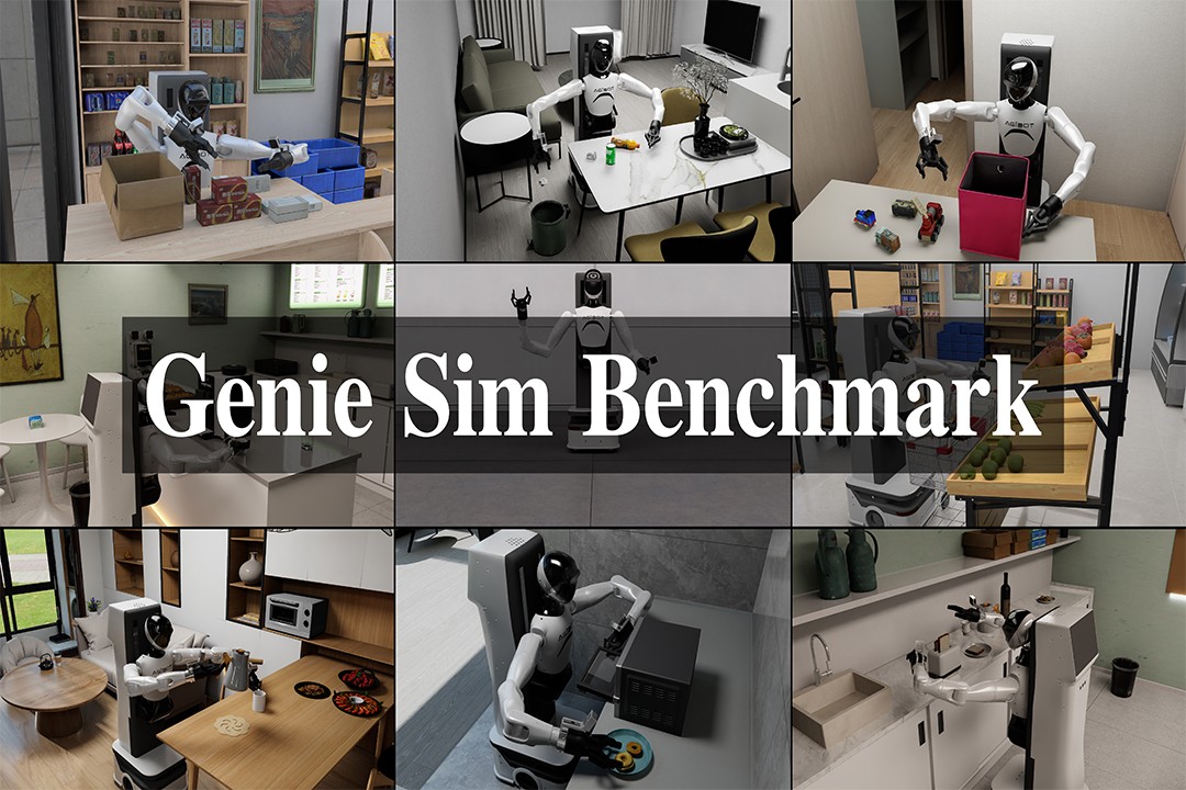 再掀开源浪潮！米兰milan机器人发布并开源仿真评测工具Genie Sim Benchma...